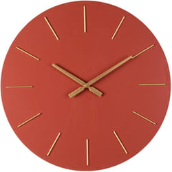Bizzotto - Orologio da parete 'Timeline' in acciaio a batteria ø 60x5 h cm -Verde