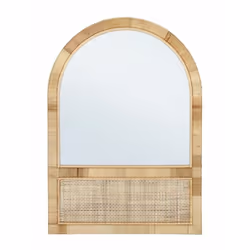 RATTAN. SCHIENALE IN MDF. MISURA SPECCHIO: 44x45CM