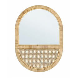 Specchio Hajar Ov Naturale 50X70 - hakima