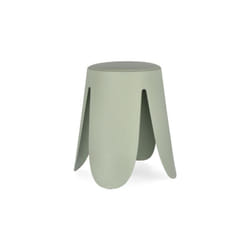 Sgabello Imogen Tiffany in Semilpelle e Plastica