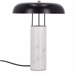 Lampada da tavolo "Kaithal" in marmo bianco h 33 cm La lampada da tavolo "Kaithal" è un'elegante creazione che aggiunge stile ...