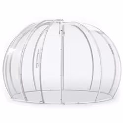 Tenda Igloo Panorama 420/484cm in Alluminio La tenda Igloo panorama dia 420/484 cm è una struttura elegante e funzionale, ide ...