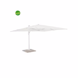 Ombrellone braccio Vega 3x4 bianco prodotto dal brand Bizzotto. L'ombrellone Vega 3x4 bianco di Bizzotto è la scelta ideale p ...