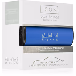 Il deodorante per auto Millefiori Icon Mediterranean Bergamot rende i tuoi viaggi un'esperienza indimenticabile. Rende accogl ...