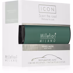 Il deodorante per auto Millefiori Icon White Musk rende i tuoi viaggi un'esperienza indimenticabile. Rende accoglienti gli in ...
