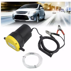 Kit Pompa Aspirazione Estrazione Olio Motore Auto 12V Olio Gasolio Diesel Pompa aspira olio, facile da utilizzare, che permet ...