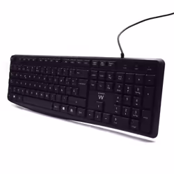 Ewent EW3001 tastiera Ufficio USB QWERTY Spagnolo Nero