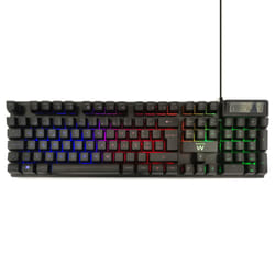 Ewent PL3319 tastiera Gaming USB QWERTY Portoghese Nero
