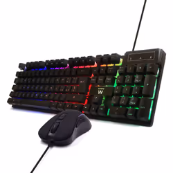 Ewent PL3200 tastiera Mouse incluso Gaming USB QWERTY Italiano Nero - Vista aggiuntiva 2
