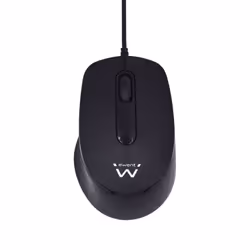 Ewent EW3159, Ambidestro, Ottico, USB tipo A, 1000 DPI, Nero