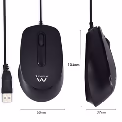 Ewent EW3159 mouse Ufficio Ambidestro USB tipo A Ottico 1000 DPI - Vista aggiuntiva 4