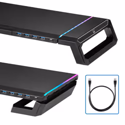 Ewent EW1268 Supporti a parete per TV Scrivania Nero