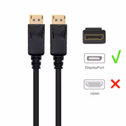 Ewent EC1411 cavo DisplayPort 2 m Nero