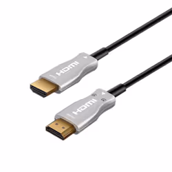 Ewent EC1357 HDMI, 30 m, 30 m, HDMI tipo A (Standard), HDMI tipo A (Standard), Compatibilità 3D, 18 Gbit/s, Nero, Argento