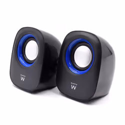 Ewent EW3501 altoparlante 2-vie Nero Cablato 5 W