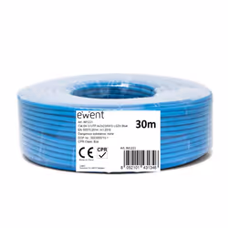 Ewent IM1221 cavo di rete Blu 30 m Cat6a U/UTP (UTP)