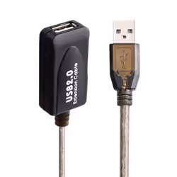 Ewent EW1023 cavo USB USB 2.0 20 m USB A Nero - Vista aggiuntiva 2
