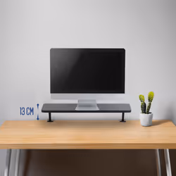 Ewent EW1546 Supporti a parete per TV 86,4 cm (34") Scrivania Nero