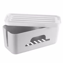 Ewent EW1569 organizer per cavi Universale Scatola portacavi Bianco 1 pz - Vista aggiuntiva 2