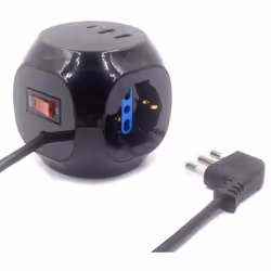 Con la presa di alimentazione cubica EW3859 è possibile collegare 3 dispositivi elettrici e 3 dispositivi USB contemporaneame ...