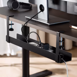 Ewent EW1548 organizer per cavi Scrivania Pannello passacavi Nero 1 pz - Vista aggiuntiva 6