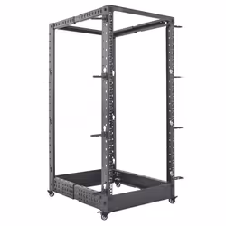 WP WPN-ROS-426X-B, Rack indipendenti, 42U, 450 kg, Griglie, Rotelle, 25,5 kg