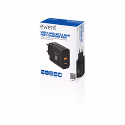 Ewent EW1327 Caricabatterie per dispositivi mobili Universale Nero AC Ricarica rapida Interno - Vista aggiuntiva 4