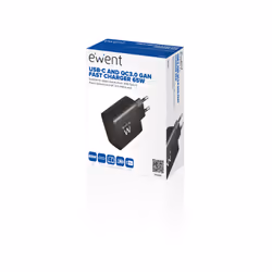 Ewent EW1330 Caricabatterie per dispositivi mobili Universale Nero AC Ricarica rapida Interno - Vista aggiuntiva 4
