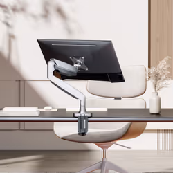 Ewent EW1527 Supporti a parete per TV 124,5 cm (49") Scrivania Argento - Vista aggiuntiva 4