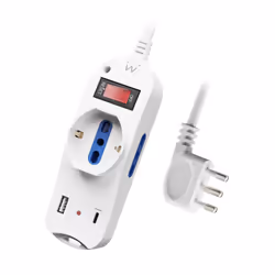 Ewent EW3875, 1,5 m, Interno, Tipo L, Tipo L, Ad angolo, 1 mm²