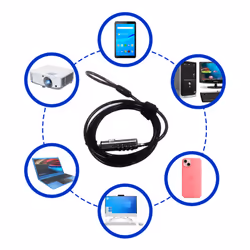 Ewent EW1238 cavo di sicurezza Nero 1,8 m - Vista aggiuntiva 3