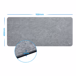 Ewent EW3185 tappetino per mouse Tappetino per mouse per gioco da computer Grigio chiaro - Vista aggiuntiva 3