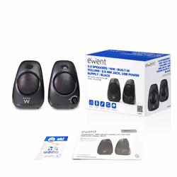 Ewent EW3527 altoparlante Nero Cablato 6 W - Vista aggiuntiva 2