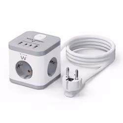 Ewent EW3863, 1,5 m, Interno, Tipo F, Type F (CEE 7/7), Ad angolo, 1,5 mm²