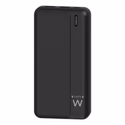 Ewent POWER BANK 20000mAh PD 22.5W, 20000 mAh, Polimeri di litio (LiPo), Nero