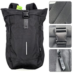 Ewent EW2536 borsa per laptop 43,9 cm (17.3") Zaino Nero