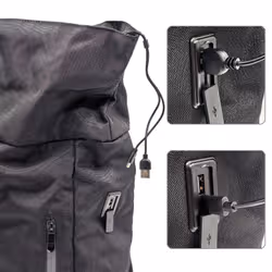 Ewent EW2536 borsa per laptop 43,9 cm (17.3") Zaino Nero - Vista aggiuntiva 4