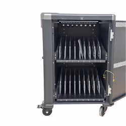 Ewent EW1703 portable device management cart& cabinet Carrello per la gestione dei dispositivi portatili Nero, Grigio