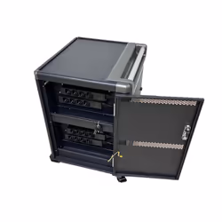 Ewent EW1703 portable device management cart& cabinet Carrello per la gestione dei dispositivi portatili Nero, Grigio - Vista aggiuntiva 4