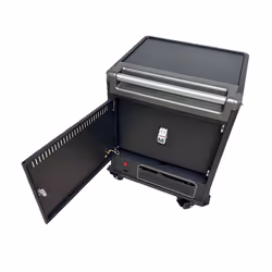 Ewent EW1703 portable device management cart& cabinet Carrello per la gestione dei dispositivi portatili Nero, Grigio - Vista aggiuntiva 5