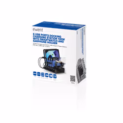 Ewent EW1335 Caricabatterie per dispositivi mobili Universale Nero AC Ricarica rapida Interno - Vista aggiuntiva 2