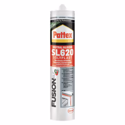 25pz silicone neutro per edilizia e serramenti 'solypla ml 300 - trasparente cod:ferx.9008080nlm