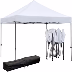 Gazebo pieghevole a fisarmonica adatto per esterni giardini e terrazze. Il montaggio e' semplicissimo ed intuitivo, i materia ...