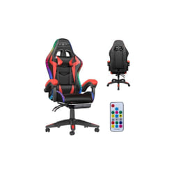 AMC - Sedia Gaming rgb con Luci led Sedia Ergonomica Poltrona ufficio girevole
