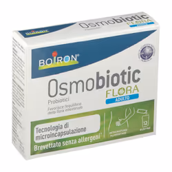 Boiron Osmobiotic Flora Adulti Integratore per Flora Intestinale 12 Bustine
