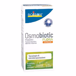 Boiron Osmobiotic Flora Junior Integratore con Probiotici 12 Stick Orosolubili