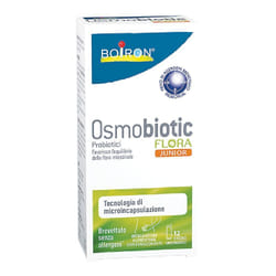 Boiron Osmobiotic Flora Junior Integratore con Probiotici 12 Stick Orosolubili