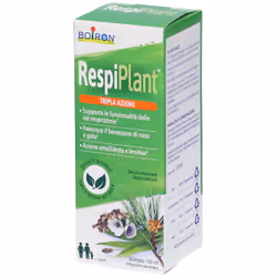 Boiron RespiPlant è uno sciroppo naturale indicato per favorire il benessere delle vie respiratorie, calmando il mal di gola  ...