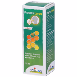 Boiron Propolis Spray con Propoli per Mal di Gola per Adulti 15ml