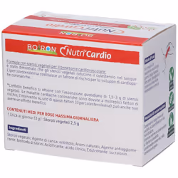 Boiron Nutri' Cardio Integratore per Colesterolo Senza Monacolina 30 Stick Gusto Agrumi
